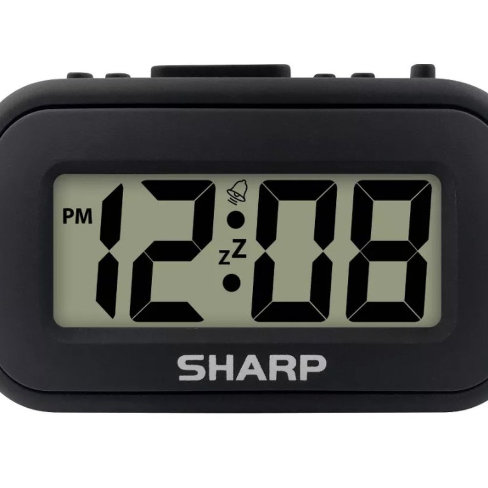 Sharp alarm clock